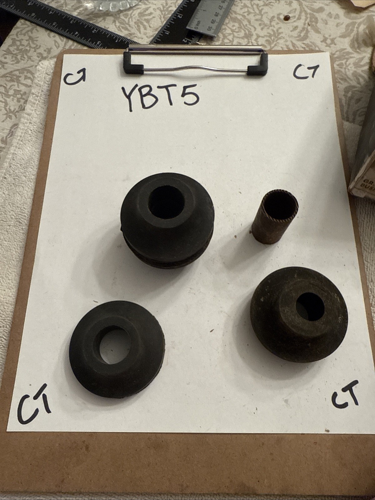 Genuine GM NOS Strut Bar Bushing Pkg. (1 Only) 62-67 Chevy II Nova