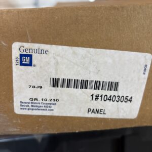 Genuine GM OEM 10403054 Panel Assembly, Instrument Panel Upper Trim - Graphite