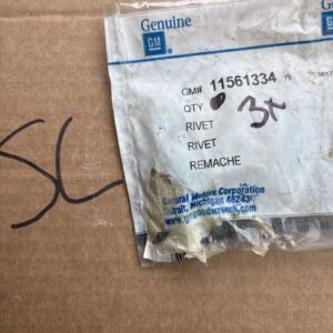 Genuine GM OEM # 11561334 Genuine GM Cadillac Rivets (3)NEW OLD STOCK!