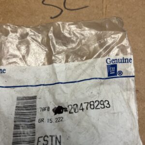Genuine GM OEM 20478293 Nut for the instrument Panel Sound Insulator Gray NOS