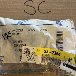 Genuine GM OEM # 332364 Front Intake Air Duct Retainer (12) NEW OLD STOCK!
