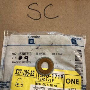 Genuine GM Parts 15701719 Engine Oil Cooler Seal Lot of 9