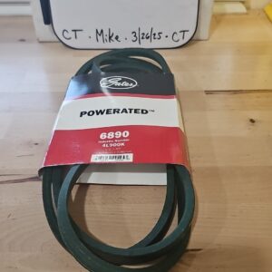 Genuine Gates PoweRated 6890 V-Belt
