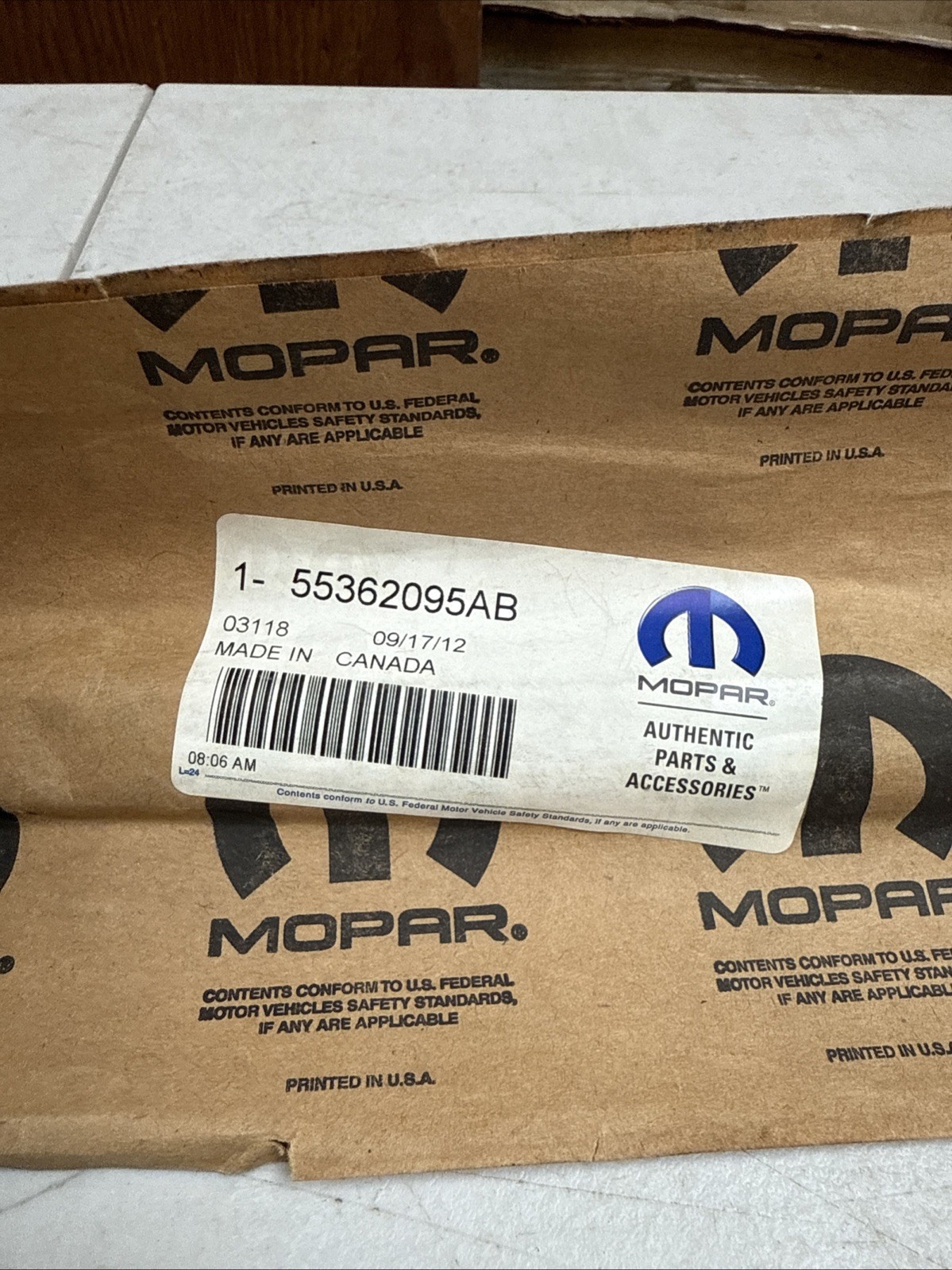 Genuine Mopar 55362095AB Seal-Front Door 2004 Dodge Durango Nos OEM - Image 4