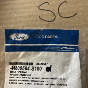 Genuine OEM Ford Drive Shaft Rear Coupling Bolt -N800594-S100 Sold Individually