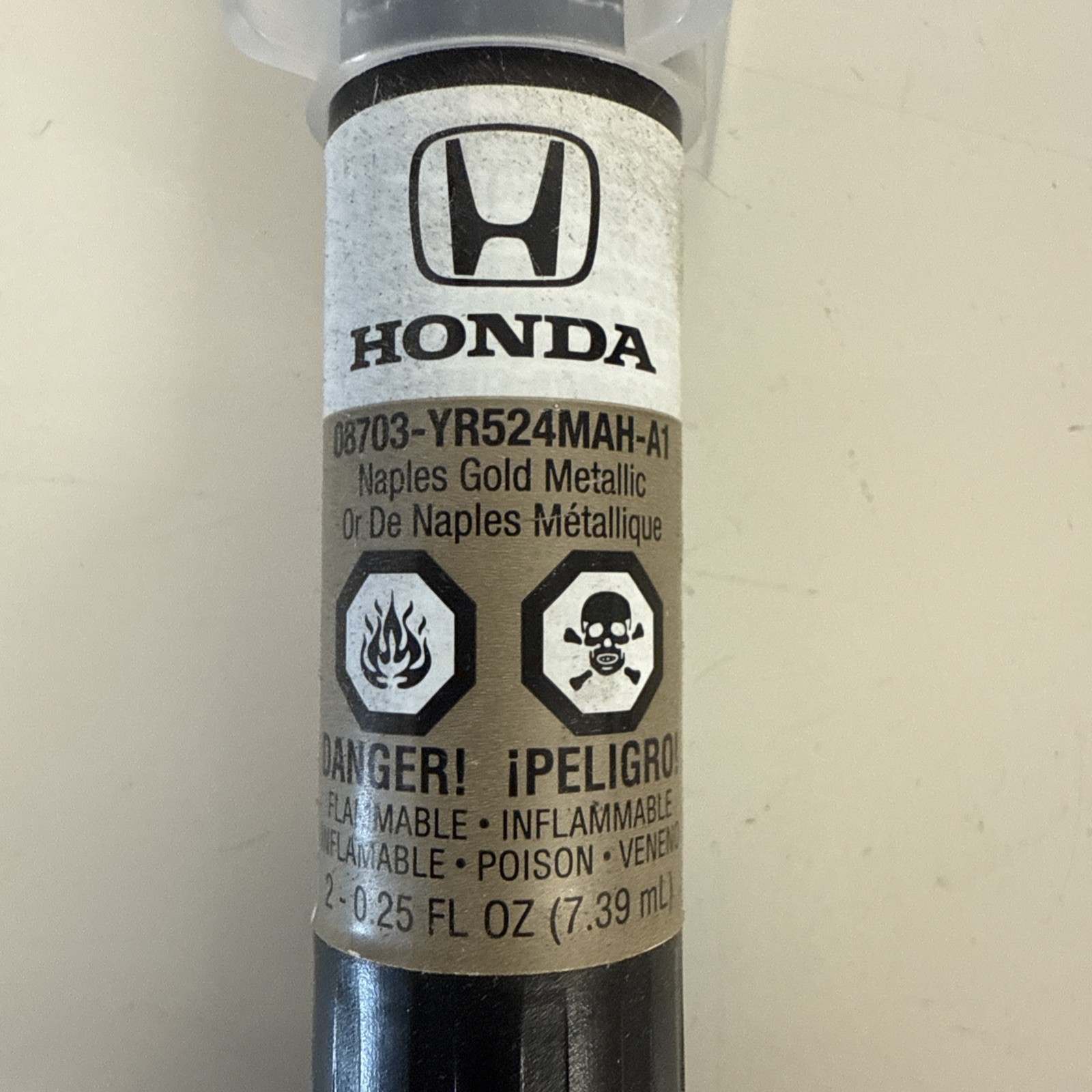 Genuine OEM Honda Touch Up Paint Pen - YR524M Naples Gold Metallic - Image 3