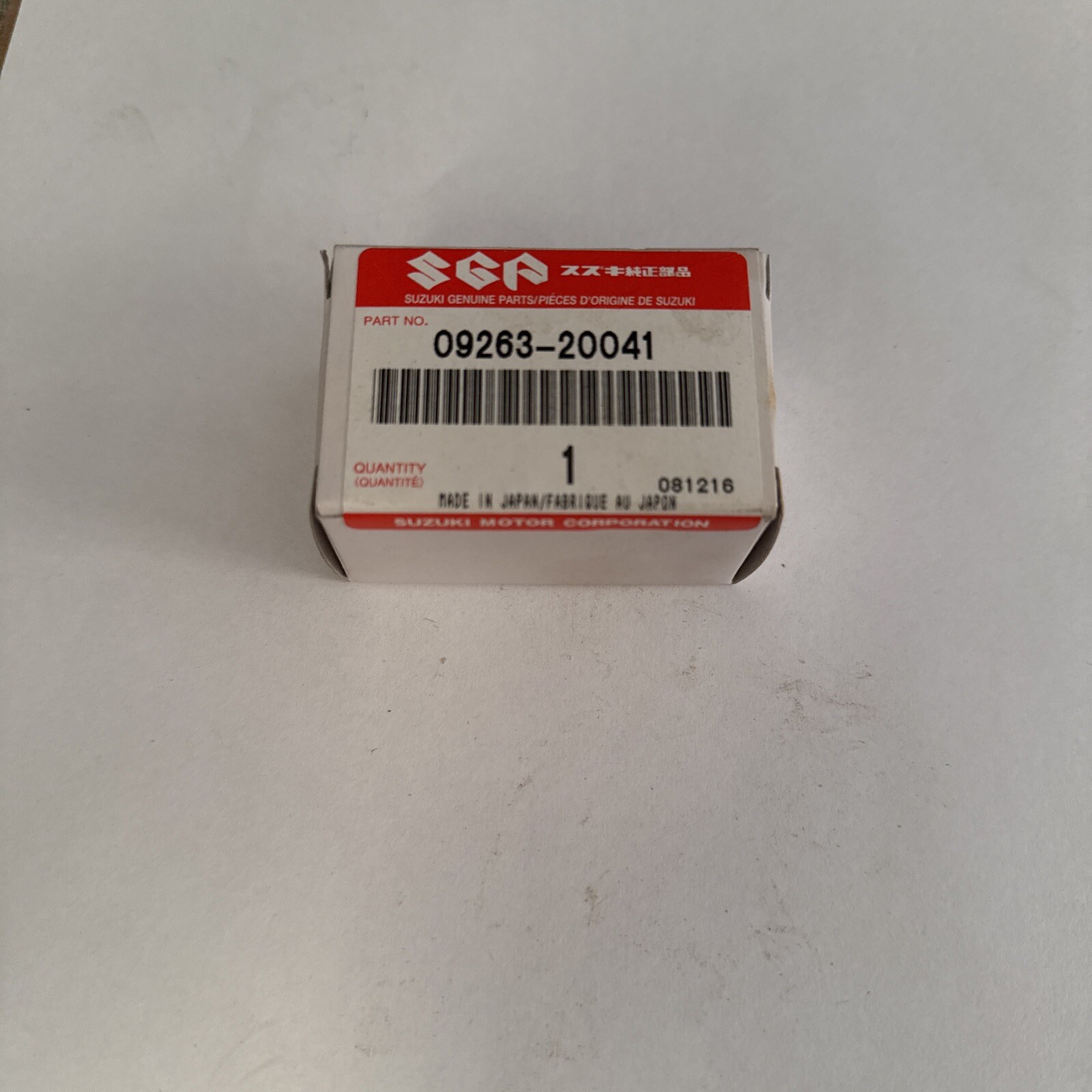 Genuine Original OEM NOS Suzuki P/N 09263-20041 Swing arm Bearing New - Image 3