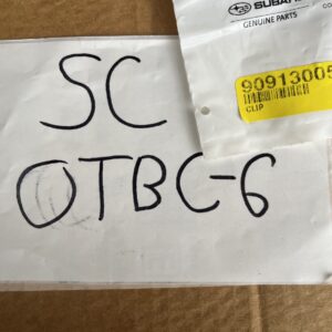 Genuine Subaru Rocker Molding Rear Clip 909130051