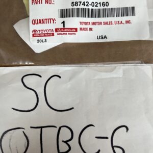 Genuine Toyota 58742-02160 Protector, Quarter Panel, Front