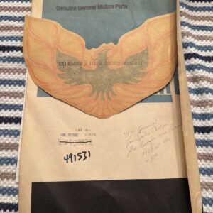 Gm Genuine 77 Pontiac Firebird Bumper Emblem 491531 Nos OEM