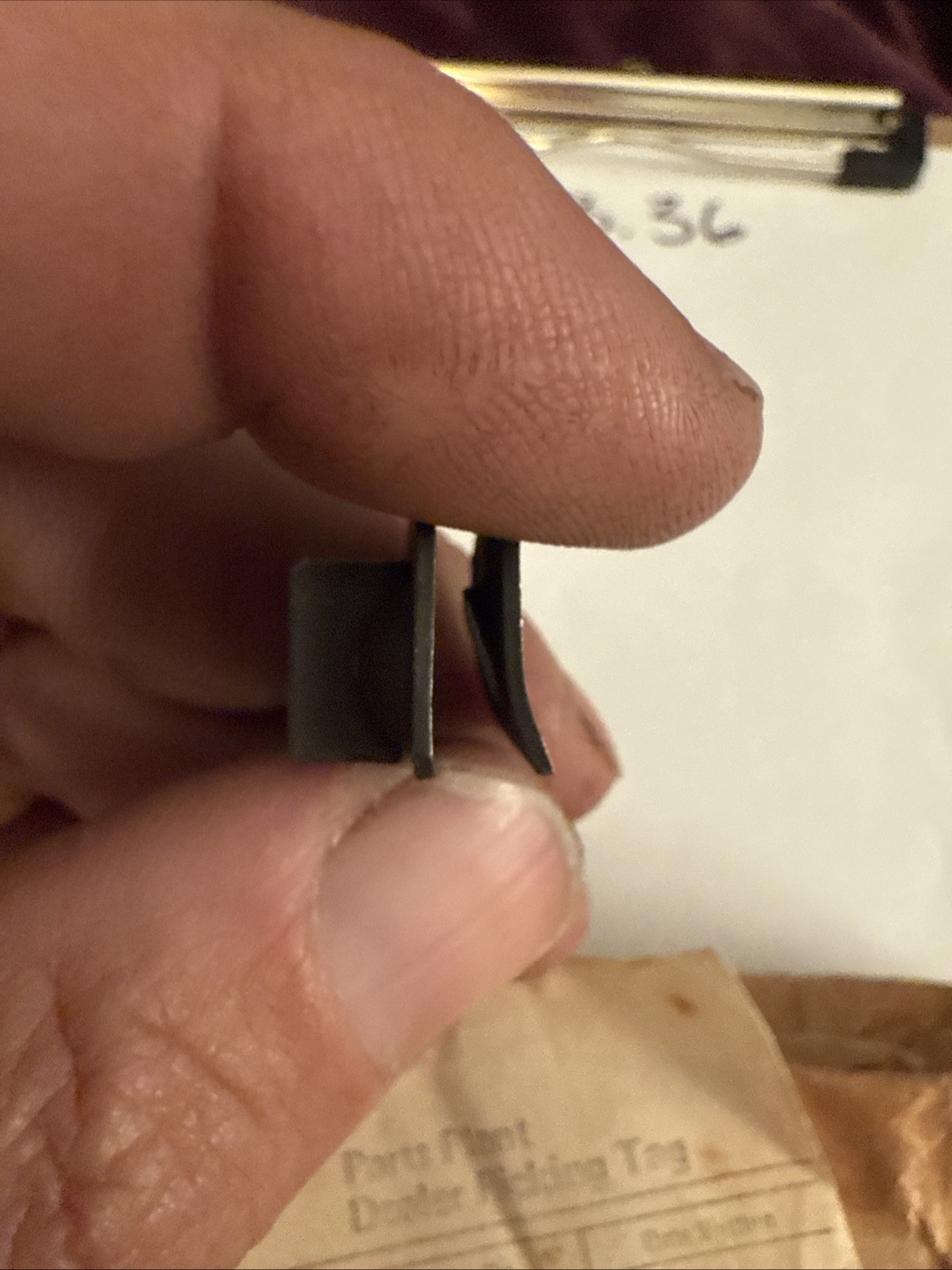 Gm NOS 1966-1967 Corvette Grille U-Nut 3831934 OEM - Image 5