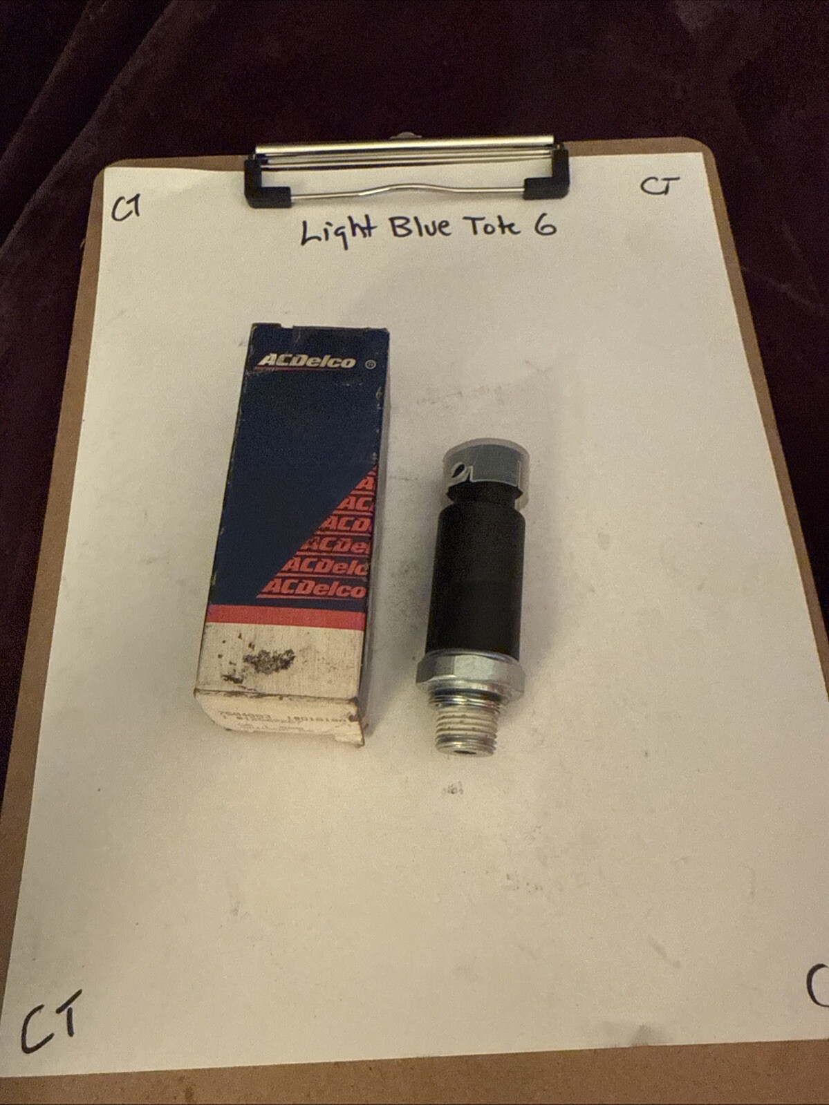 Gm Oil Pressure Sensor 12562267