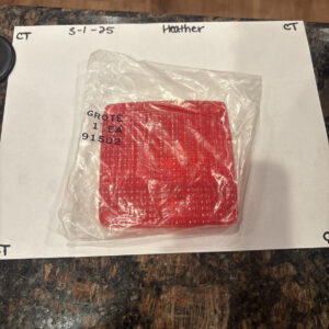 Grote 91502 Red Replacement Lens