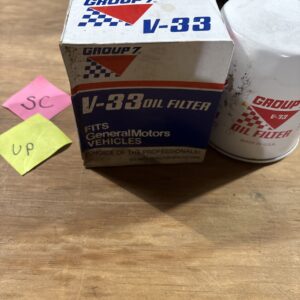 Group 7 V33 Oil Filter Fits AMC Jeep Cadillac Oldsmobile Pontiac IH Vintage