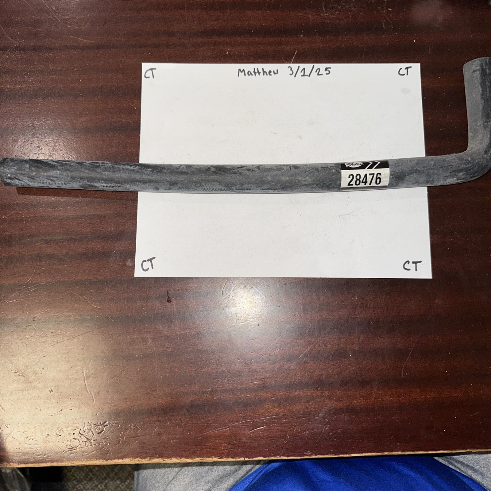 HVAC Heater Hose-90 Degree Molded Heater Hose Gates 28476