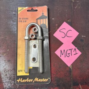Harbor Master 168266 SS Stern Eye 3/8"