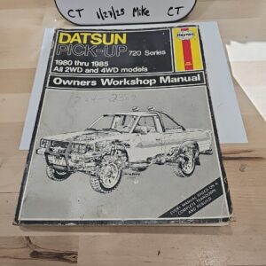 Haynes 771 Nissan/Datsun Pickups & Pathfinder 1980 thru 1988 Repair Manual