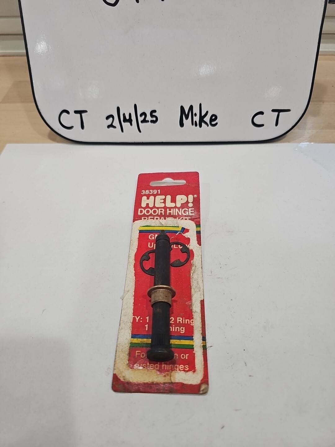 Help! Motormite/Dorman 38391 Door Hinge Pin And Bushing Kit fits 71-79 Pontiac