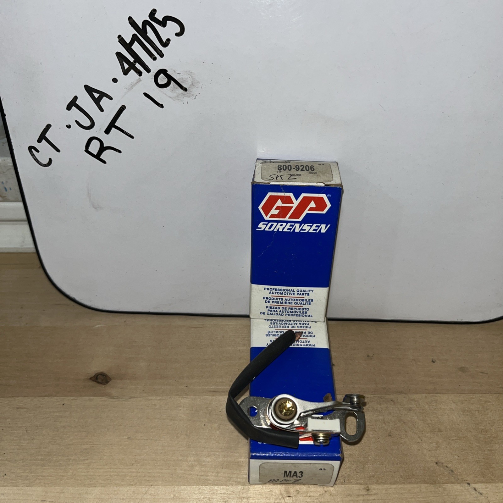 Ignition Contact Set-Breaker Points Accel MA3