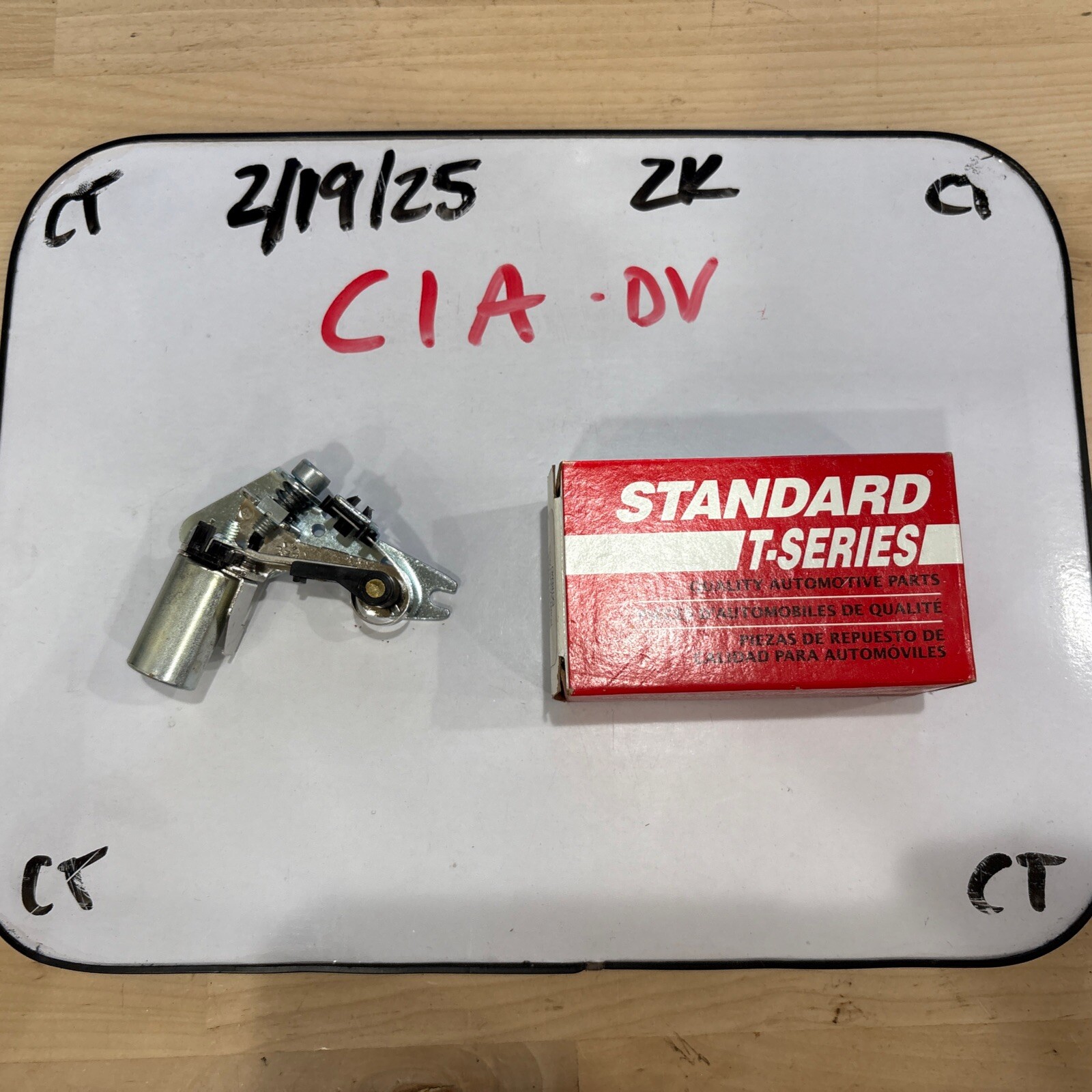 Ignition Contact Set-Breaker Points Standard DR3575CT New - Image 5