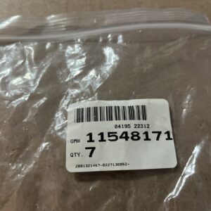 Intake Manifold Bolt 11548171 ACDelco GM OE/GM Genuine Parts (sold Individually)