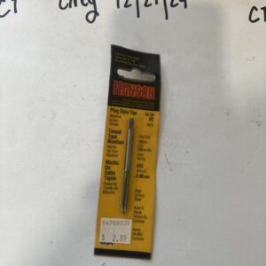 Irwin-Hanson 10-24 Plug Style Tap  #8028   NEW