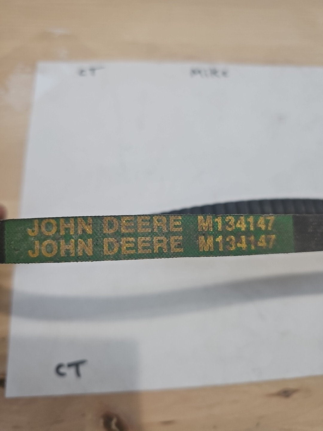 JOHN DEERE 1-M134147 BELT - Image 3