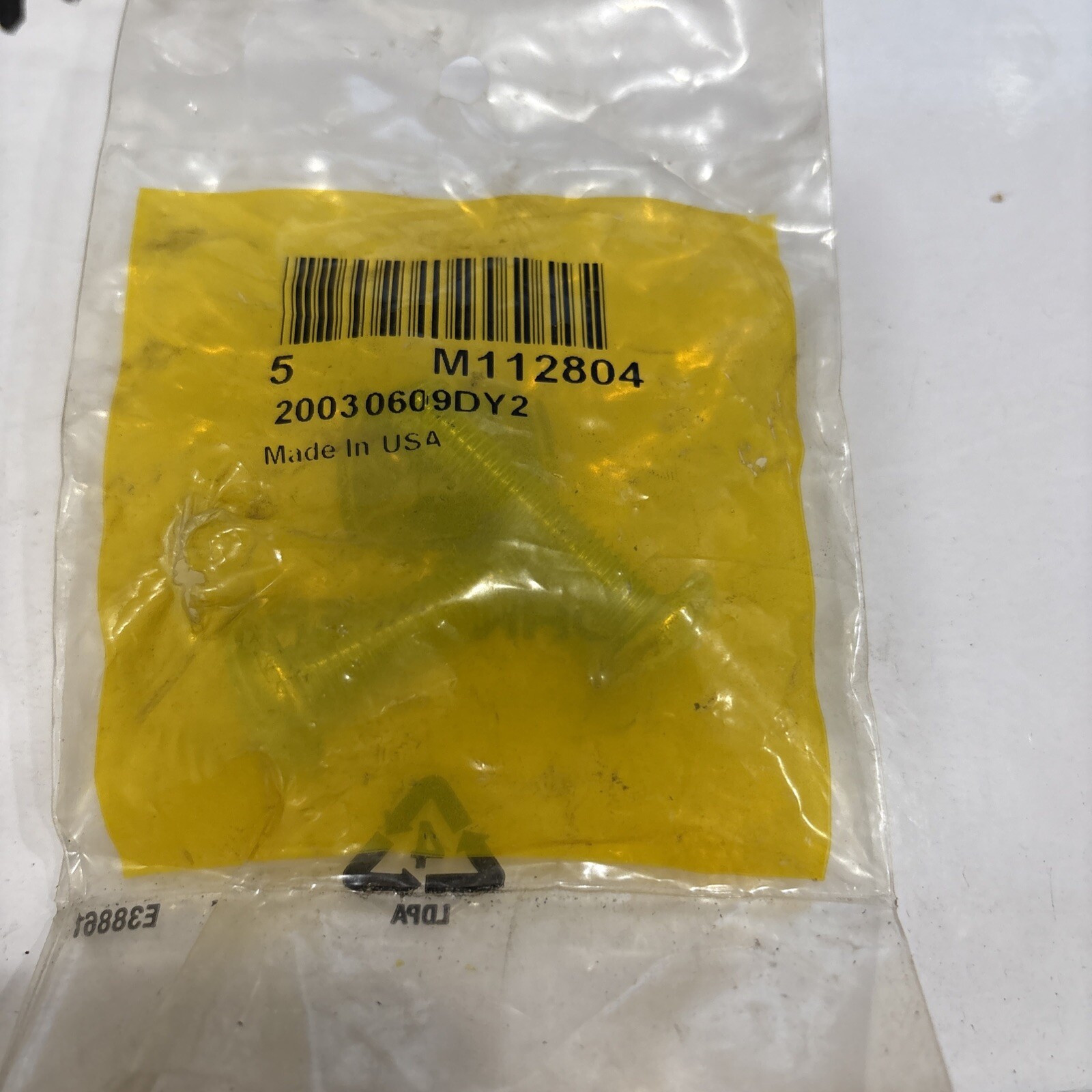 John Deere M112804 Button Head Screw, M8 X 35 - Image 3