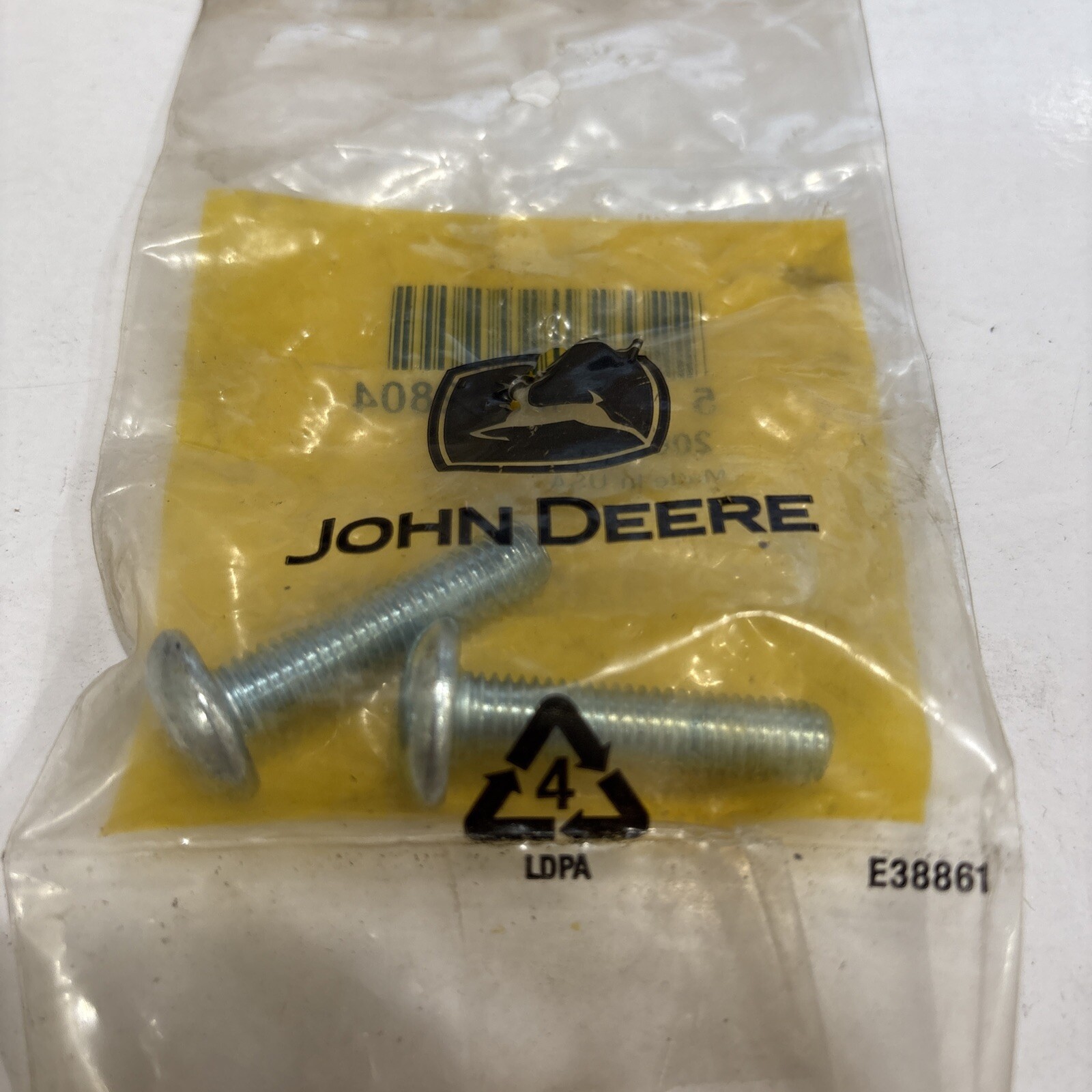 John Deere M112804 Button Head Screw, M8 X 35 - Image 4