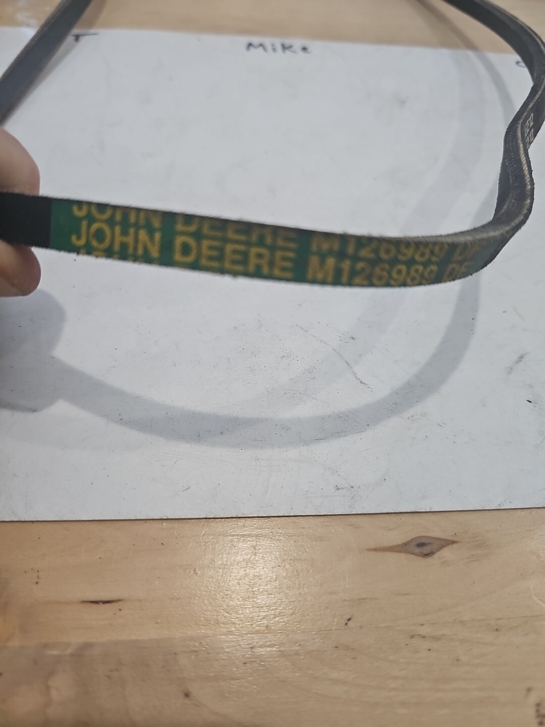 John Deere M126989 BELT - Image 3