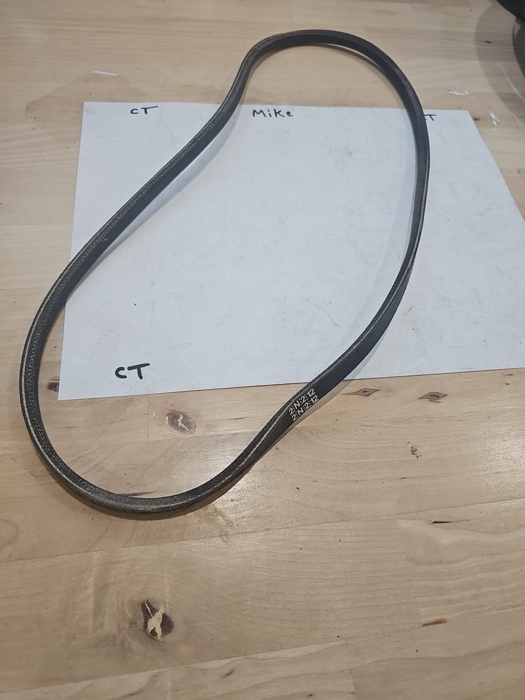 John Deere M126989 BELT