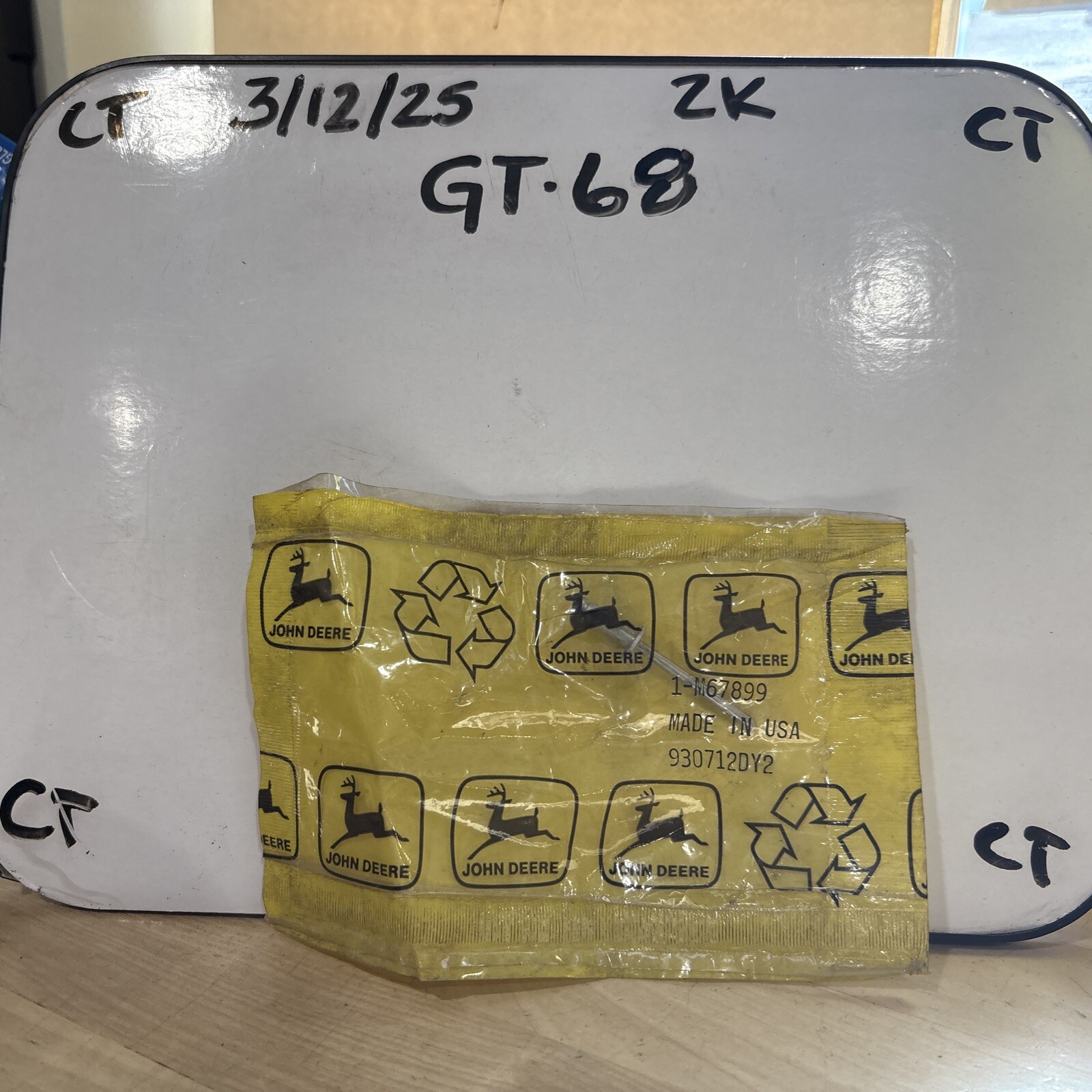 John Deere M67899 Aluminum Dome Head Blind Rivet Single