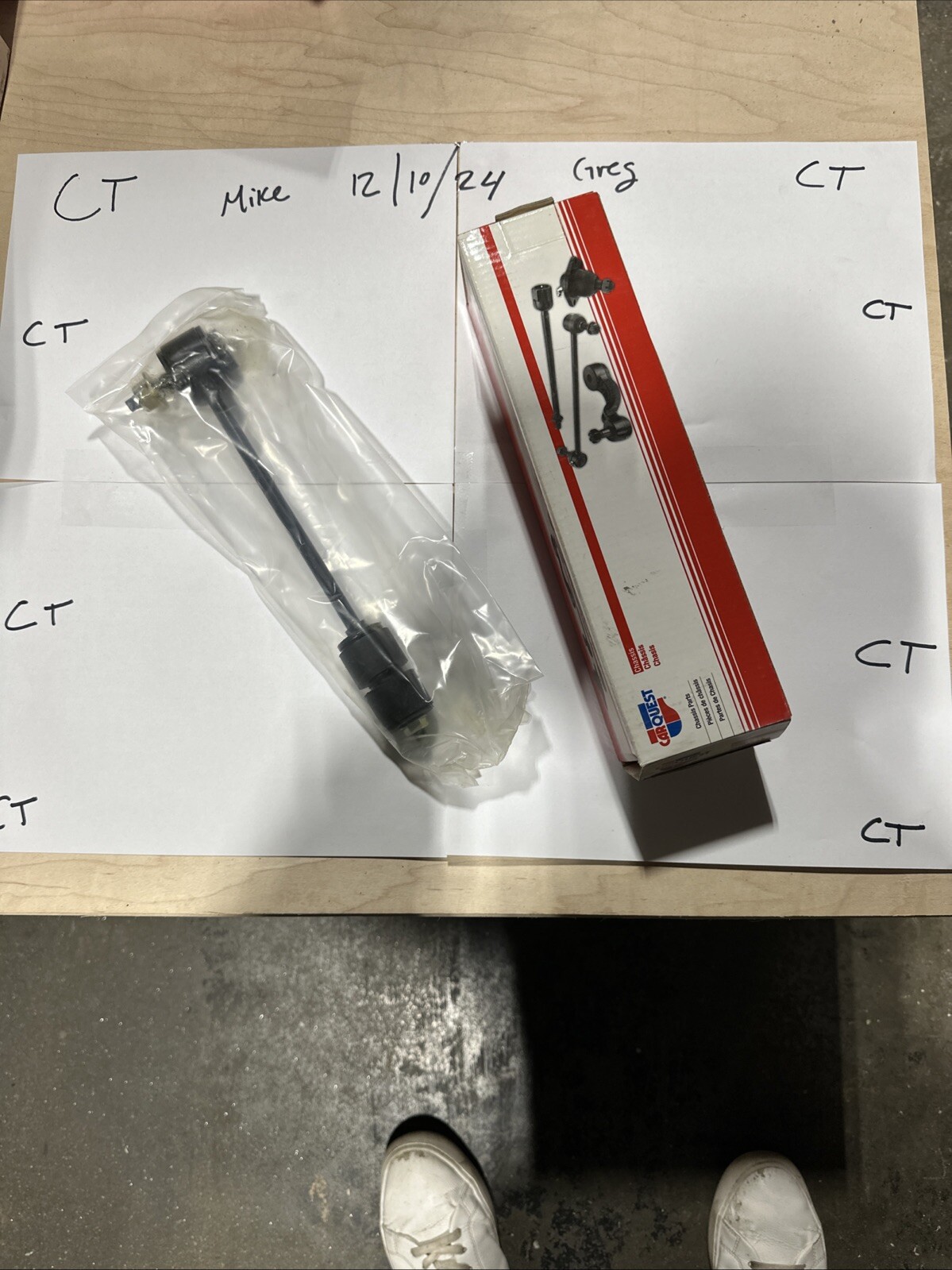 K7433 DriveWorks / Carquest Stabilizer Bar Link for REAR xref. QuickSteer K7433