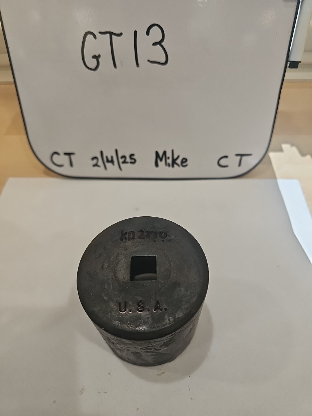 KD Tools #2770 4 Wheel Drive Hub Lock Nut Spindle Socket Wrench 1/2" Drive - Image 4