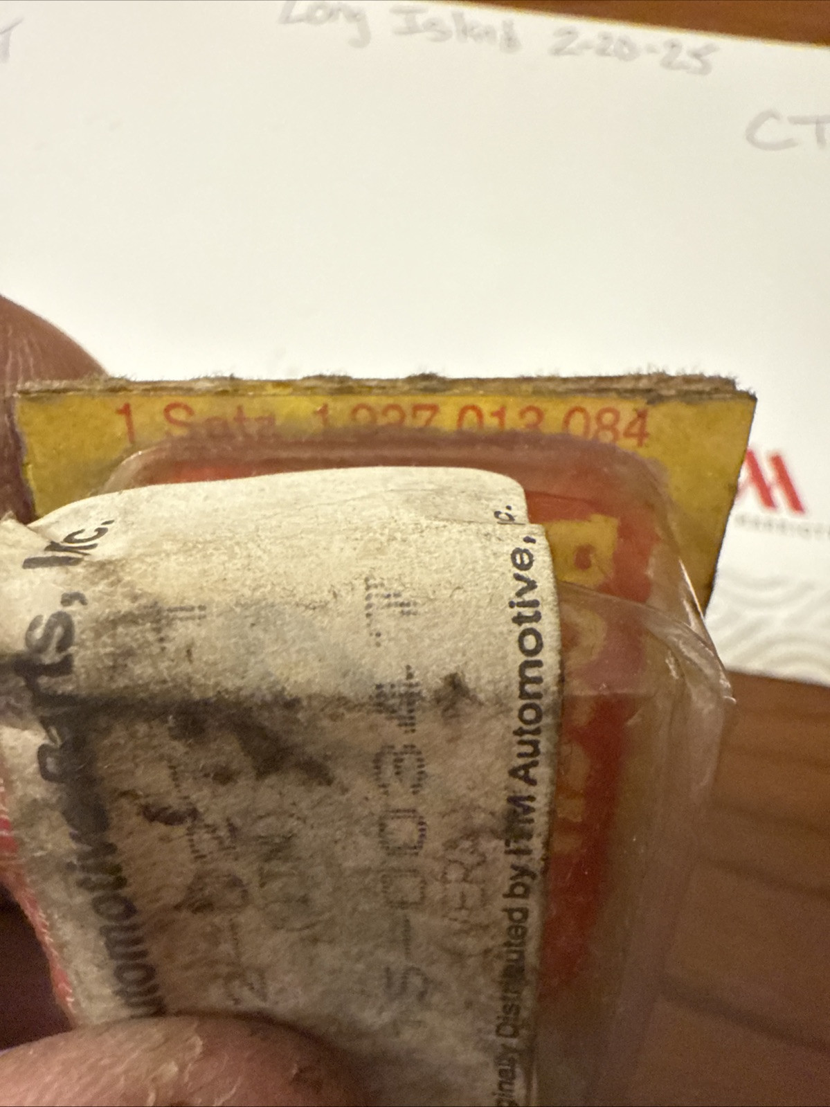 MERCADES-BENZ 1969-1975- IGNITION -POINTs 1237013084 - Image 3