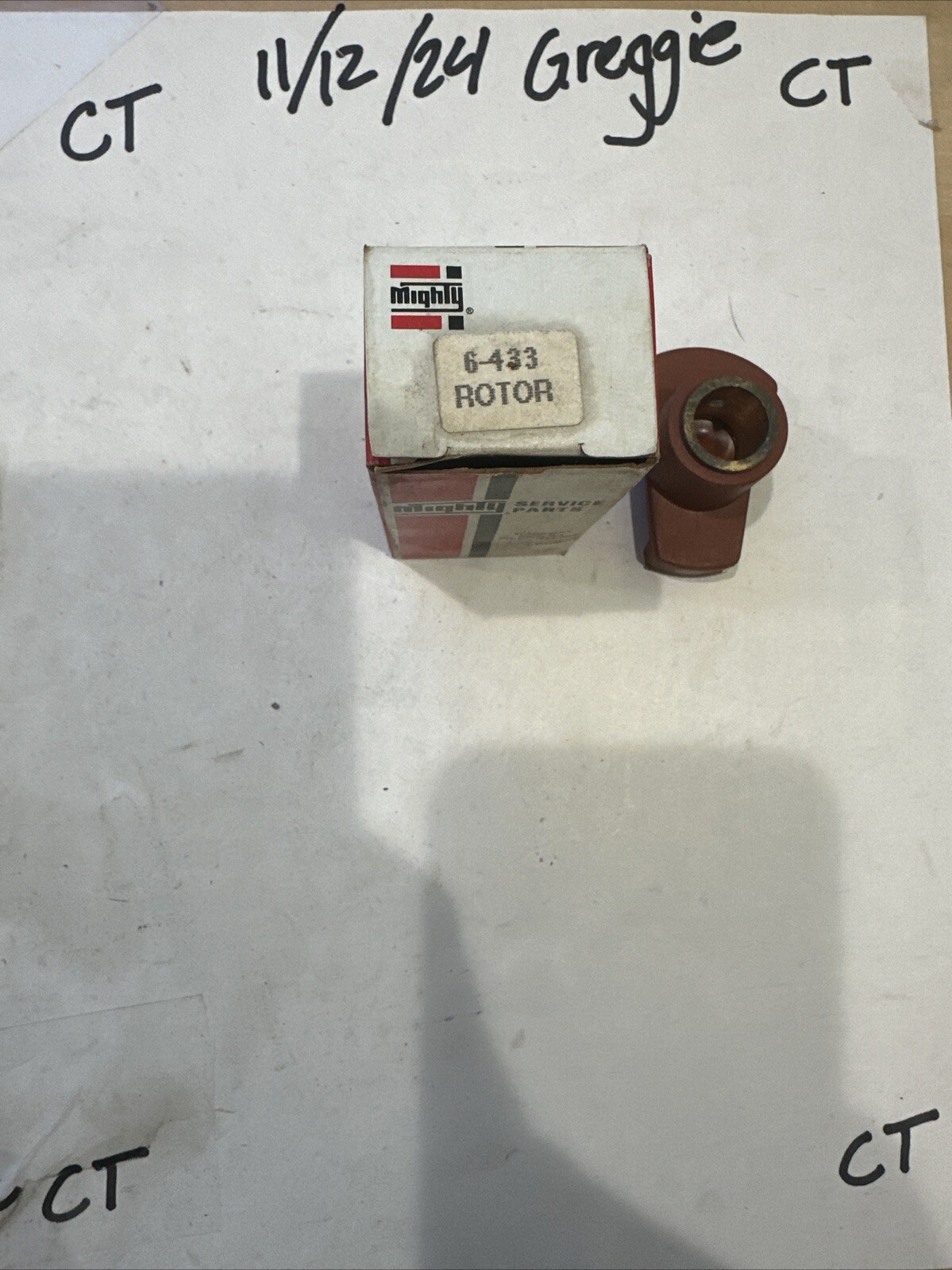 MIGHTY # 6-433 IGNITION ROTOR NEW replaces Mitsubishi oem # MD611850