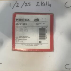 MINTEX Red Box WVA2001185 Front Brake Pad Set Porsche, VW Bus, VW Caravelle, New