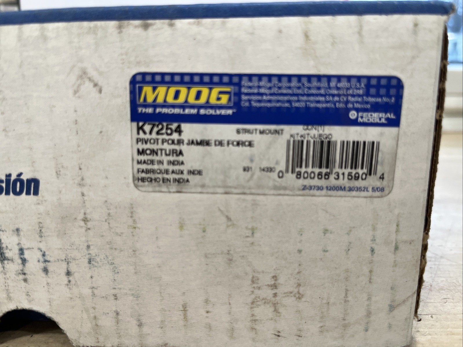 MOOG Suspension Strut Mount K7254 - 1999-2004 Chrysler 300 - Image 3