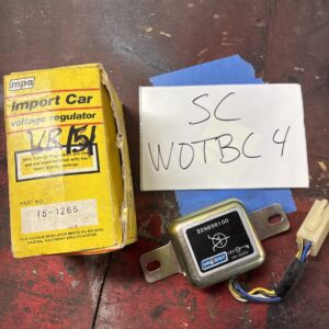 MPA Import Car Voltage Regulator Vintage 75-1265 / 329898100 / YR-IS222