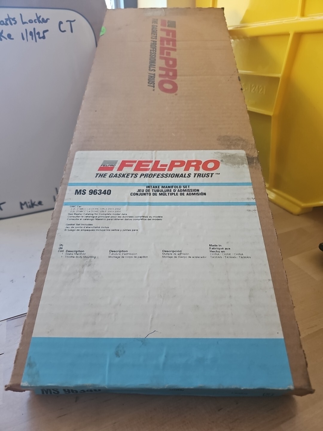 MS96340 Fel-Pro Engine Intake Manifold Gasket Set FelPro MS96340 - Image 3