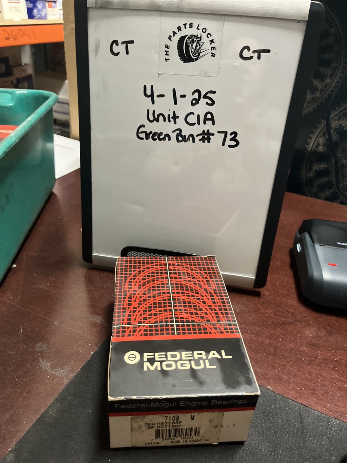 Main Bearing Set Sealed Power 7108M - Image 3