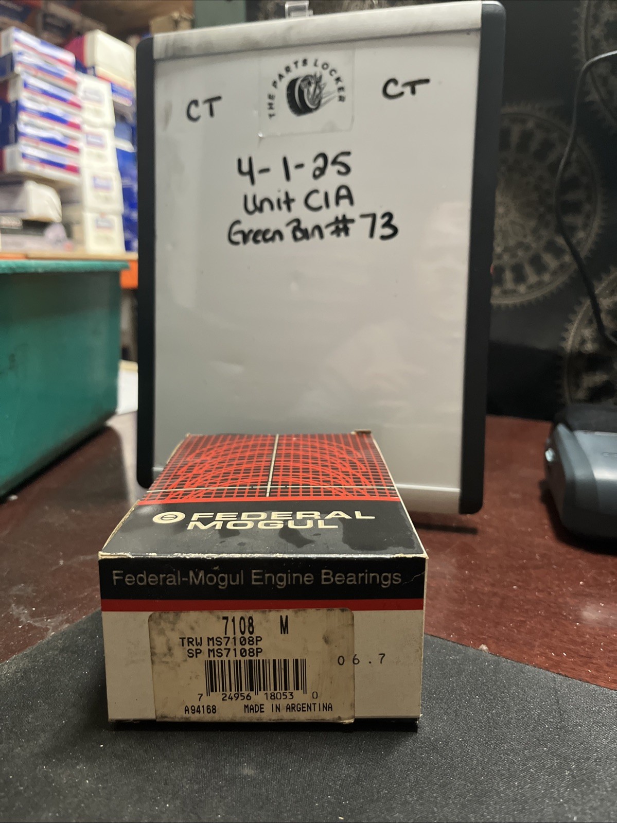 Main Bearing Set Sealed Power 7108M