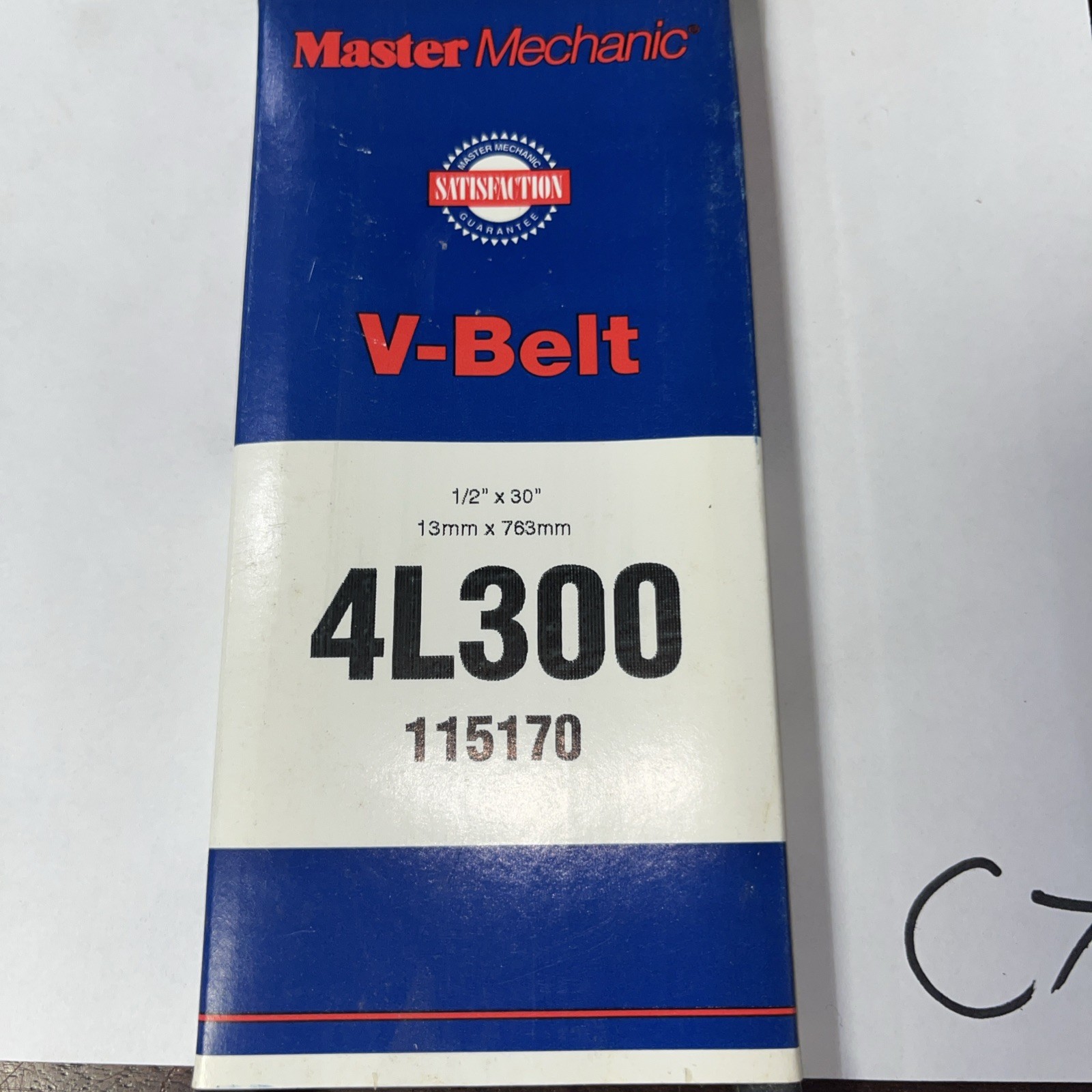 Master Mechanic V Belt 4L300 - Image 3