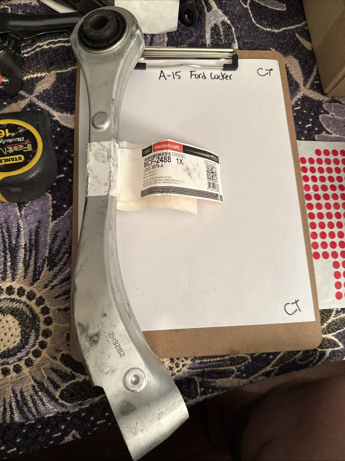 Mcf2488 Motorcraft Control Arm Lb5z3079a - Image 3