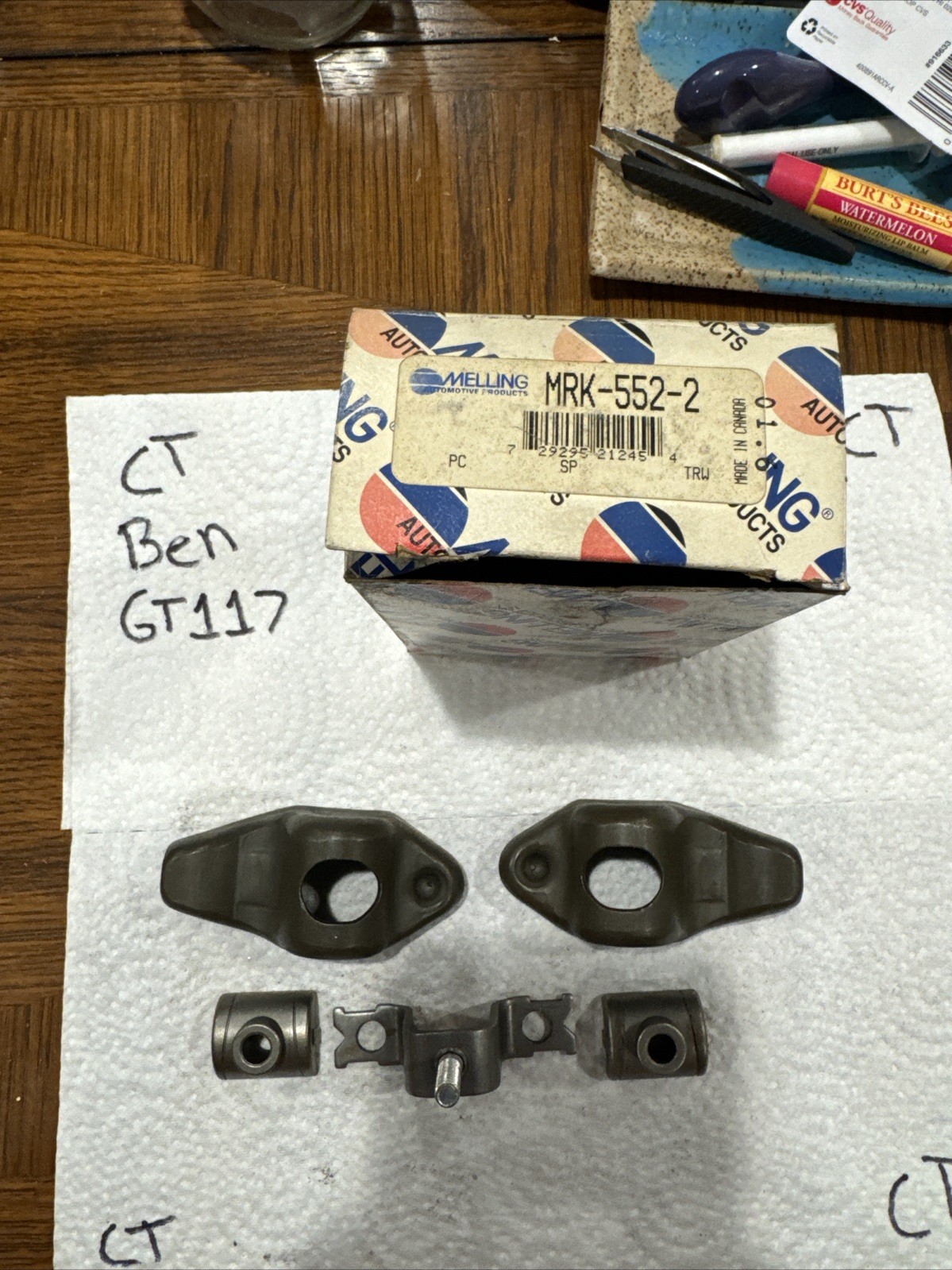 Melling MRK-552-2 Engine Rocker Arm Kit