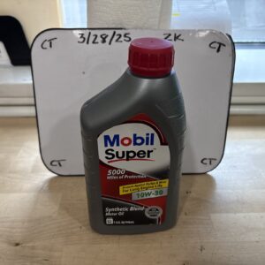 Mobil Super Duty Engine Oil 10W30 1 qt (124403)
