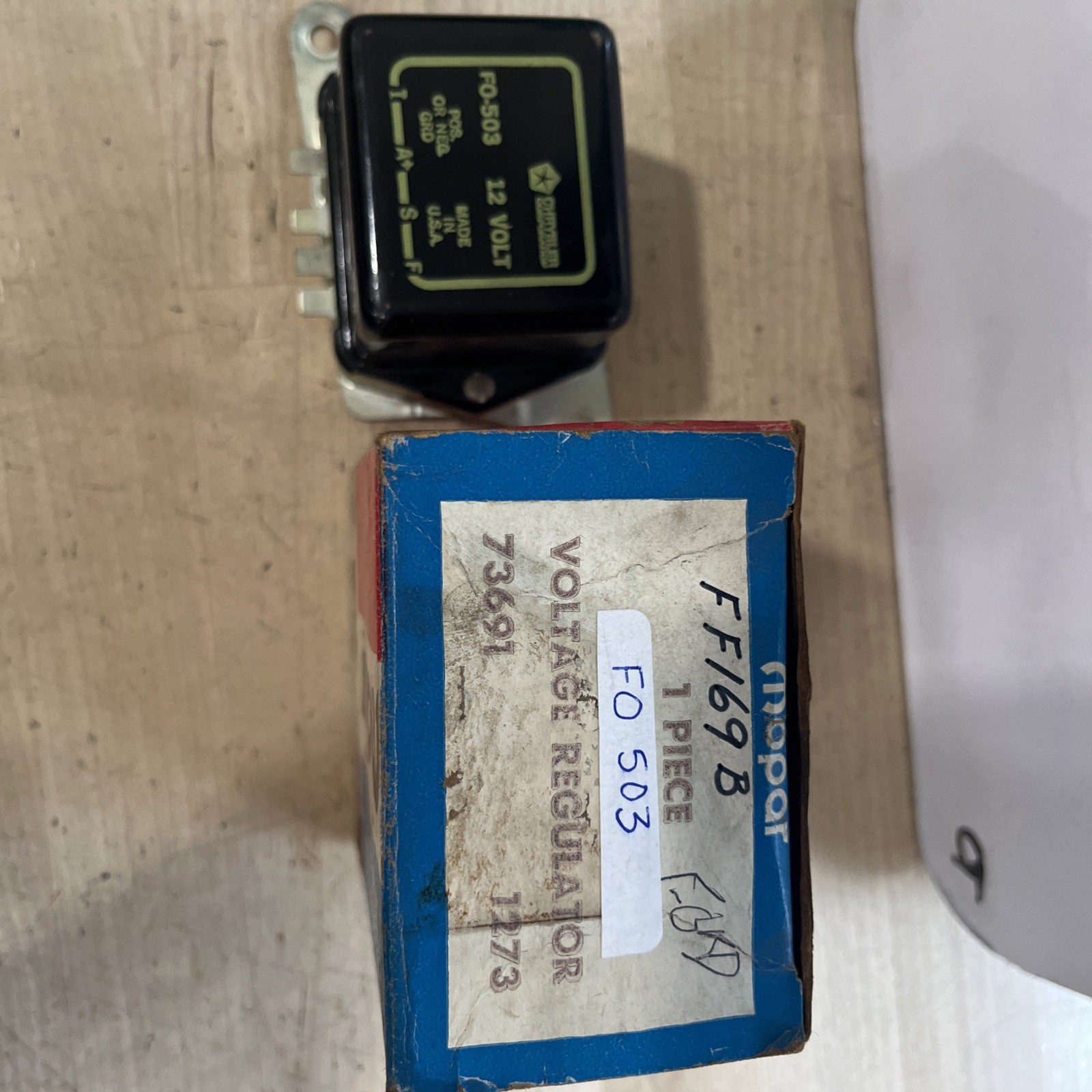 Mopar Voltage Regulator 12V FO-503 (73691) Chrysler - Image 3