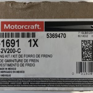 Motorcraft BR-1691 / Ford EU2Z-2V200-C Brake Lining Kit