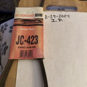 Motorcraft Belt Jc-423 Nos OEM Genuine Ford