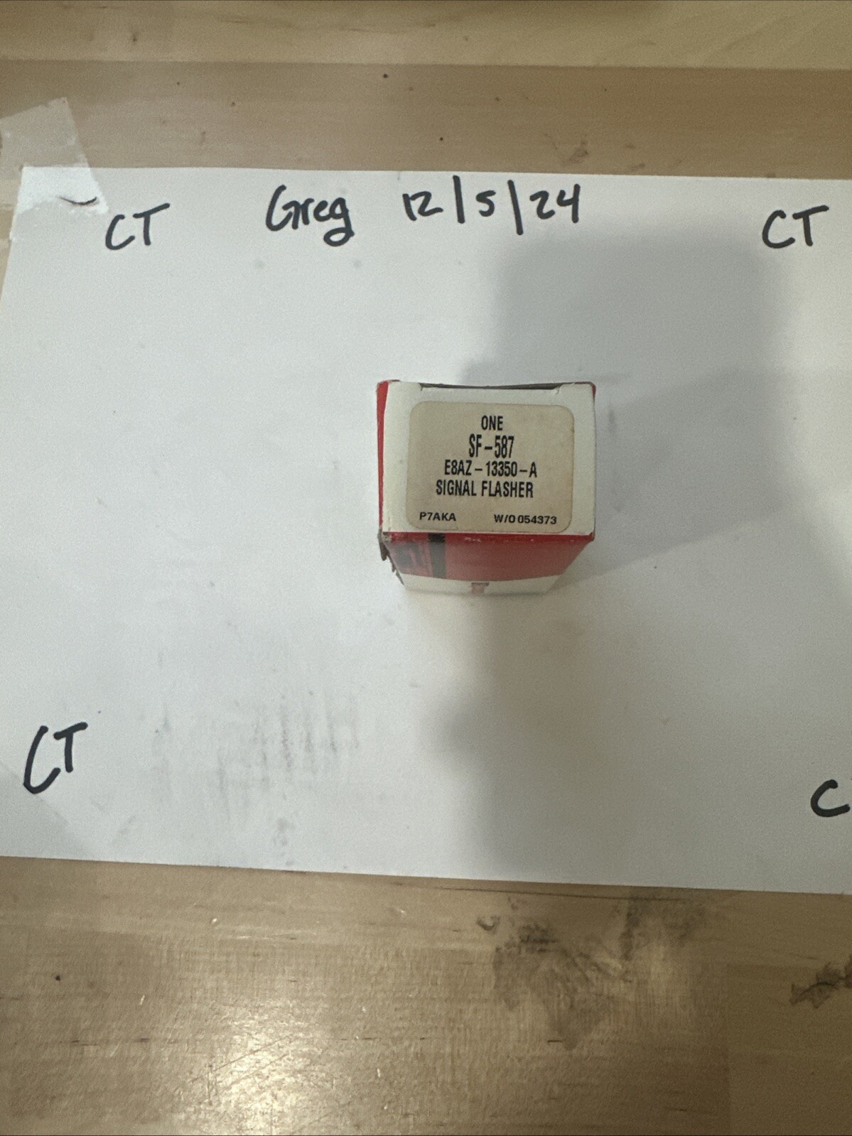 Motorcraft SF-587- Direction Indicator Relay